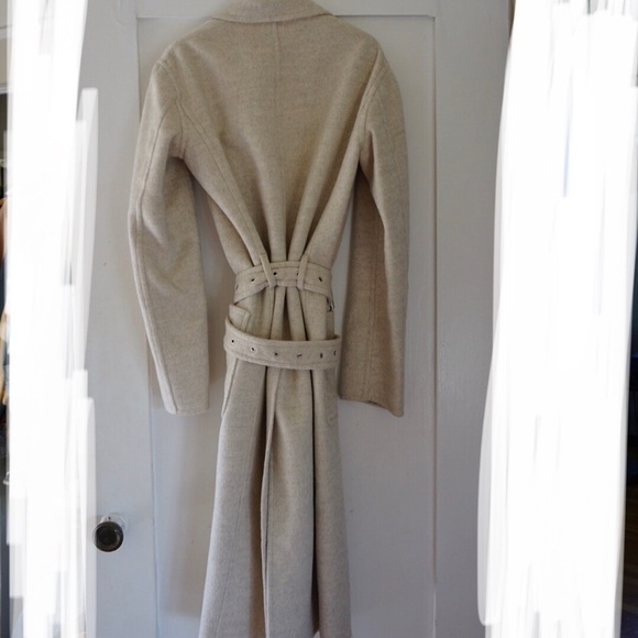 CÉLINE Phoebe Philo Cashmere Belted Coat Sz 36 - Picture 14 of 16